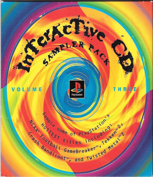 Interactive CD Sampler Disk Volume 3.5 box art for Playstation